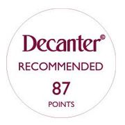 87 points - Decant Panel Tasting