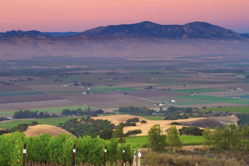 Hahn SLH Estate - view over the Salinas Valley